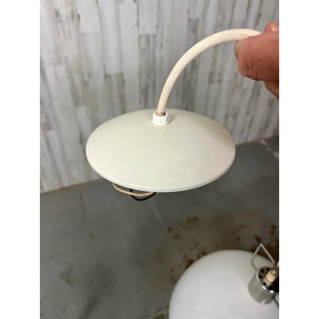 Lightolier Dome Pendants - a Pair For Sale - Image 11 of 12