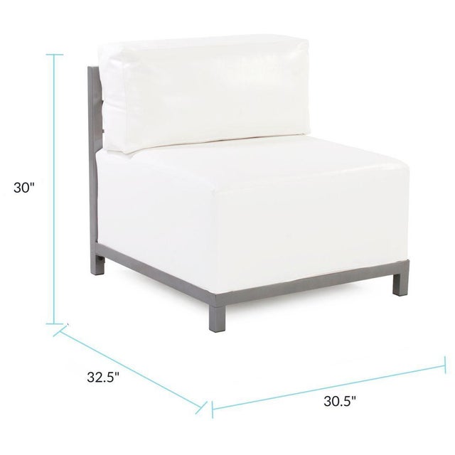 2020s Axis Chair Atlantis White Titanium Frame For Sale - Image 5 of 6