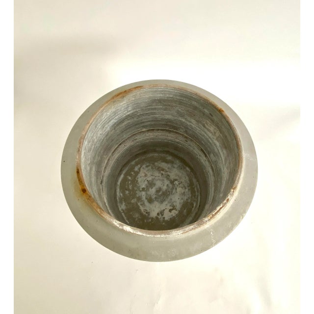 Early 20th Century Dutch Salt Glaze Crock Oversized Planter For Sale - Image 5 of 7