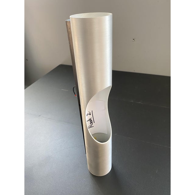 Metal Vintage Aluminum Sconce by Maija Liisa Komulainen for Raak, 1970s For Sale - Image 7 of 18