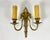 Metal Wall Sconce in Bronze with Fleur-De-Lis Motif, France, 1930s For Sale - Image 7 of 7