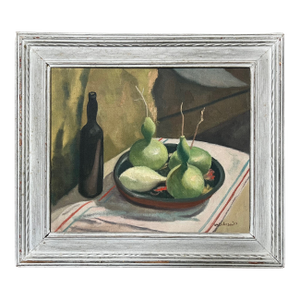 William Judson Dickerson Mid Century Still Life, Oil on Canvas, 1957