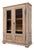 Two-Door Walnut Display Cabinet, 1880 For Sale