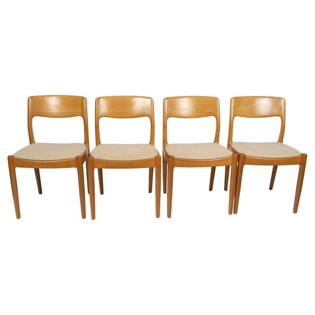 Chairs attributed to Juul Kristensen, 1960s, Set of 4 For Sale - Image 10 of 10