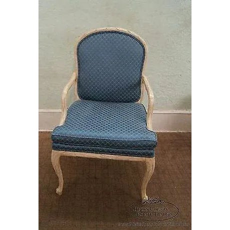 Wood Faux Naturalistic Carved Arm Chairs (A) - a Pair For Sale - Image 7 of 13