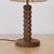1940s French Carved Wood Table Lamp by Charles Dudouyt For Sale - Image 9 of 11