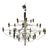 Model 2097 30-Light Chandelier by Gino Sarfatti for Arteluce, 1960s For Sale