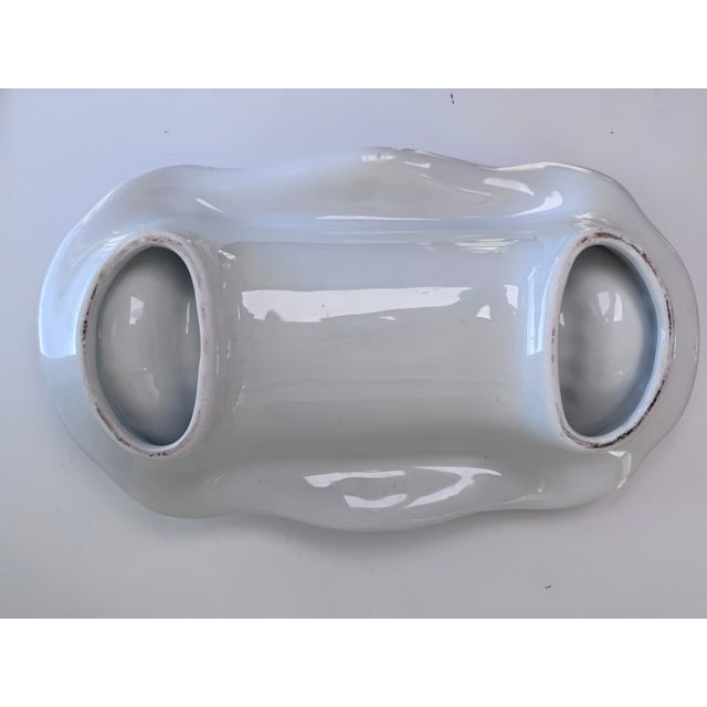 Antique French Ironstone Asparagus Platter Dish For Sale In San Francisco - Image 6 of 7