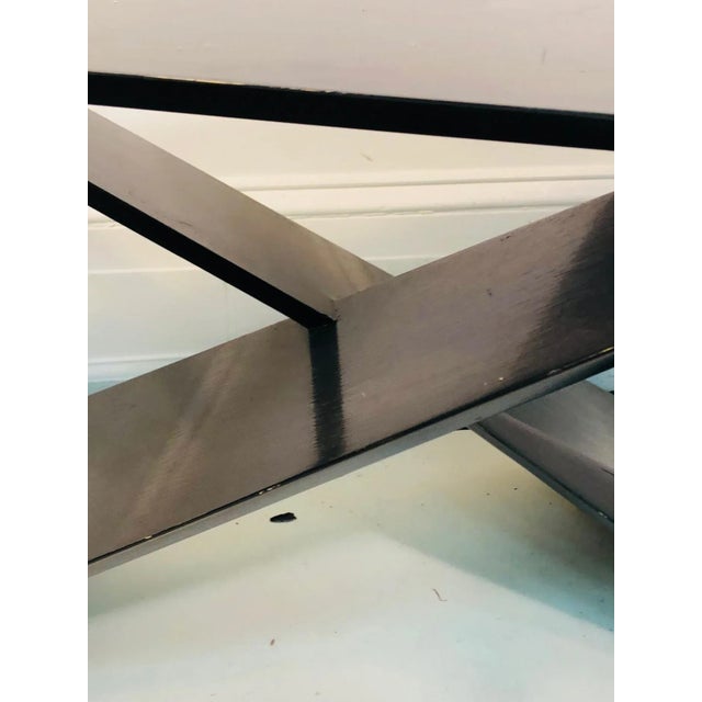 Black Mid 20th Century Grete Jalk Modernist Bentwood Triangular End Tables - A Pair For Sale - Image 8 of 9