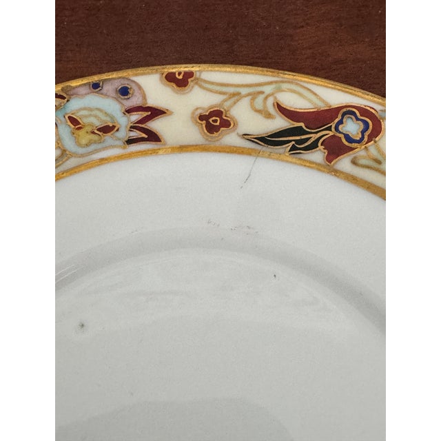 Early 20th Century Morimura Sauce Bowl With Stand and Ladle For Sale - Image 11 of 12