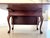 Brown Late 20th Century Queen Ann, Drop Leaf Table in Solid Mahogany Wood by Banks Coldstone Co. For Sale - Image 8 of 13