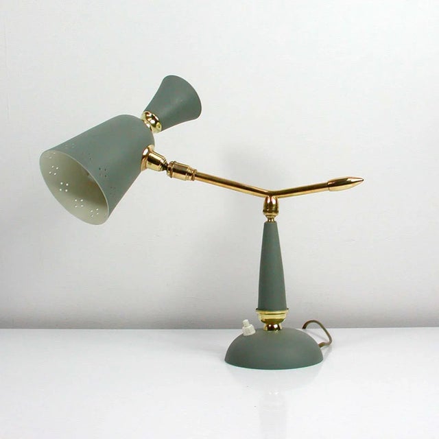 Mid-Century Modern Mid-Century French Table Lamp, 1950s For Sale - Image 3 of 12
