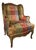 Louis XV Style Wing Chair For Sale