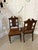 Set of Antique Carved Walnut Hall Chairs For Sale - Image 3 of 14