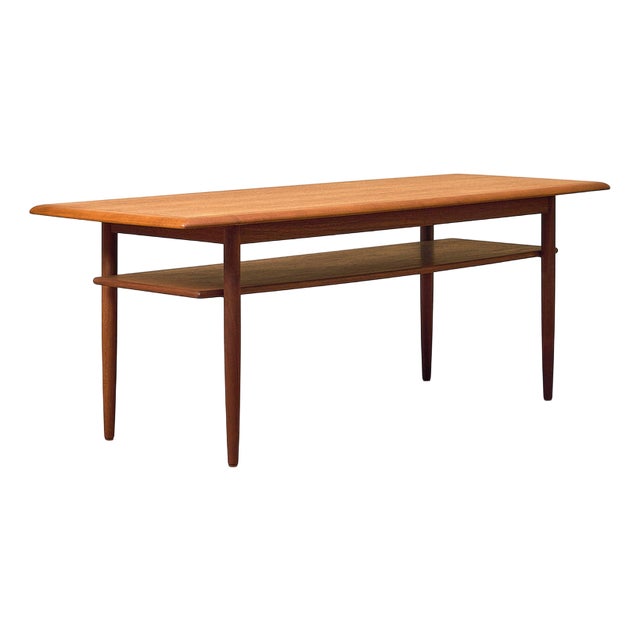 Swedish Coffee Table in Teak from Ikea, 1950 For Sale