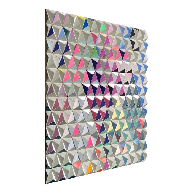 Sebastian Welzel, Fis-4 Topographie, Laminated Cardboard, Limited Edition 49 of 150 For Sale