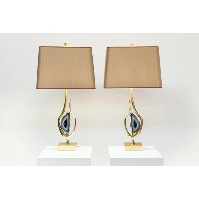 Sculptural Table Lamps by Willy Daro, 1978, Set of 2 For Sale - Image 9 of 9