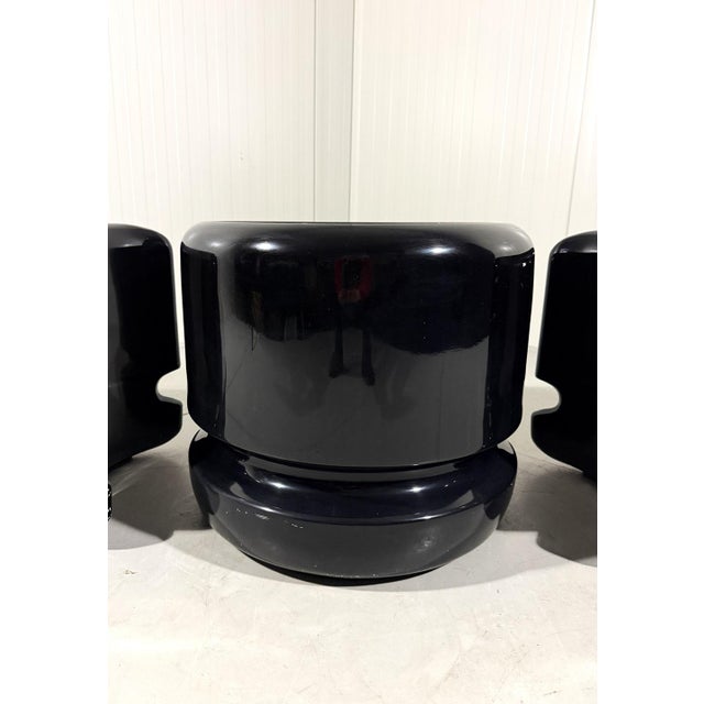 Black Room Dividing Planters from Luigi Colani, 1970s, Set of 3 For Sale - Image 13 of 18