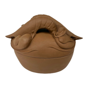 Vintage Swan Island Pottery Maine Lobster Covered Dish