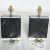 Pair of Bauer Lamp Co. Art Deco Style Black Marble and Lucite Lamps Circa 1985 For Sale - Image 10 of 11