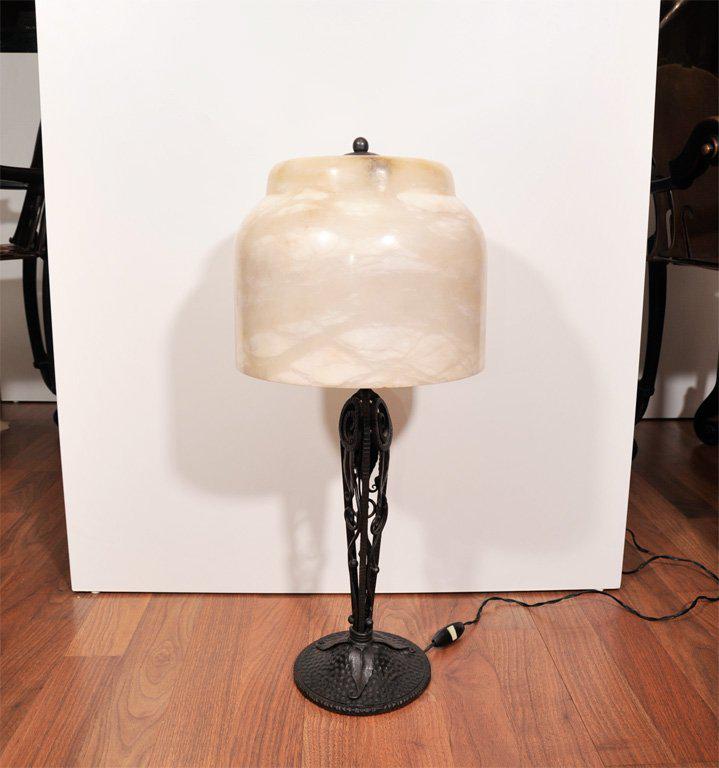 art deco table lamps for sale