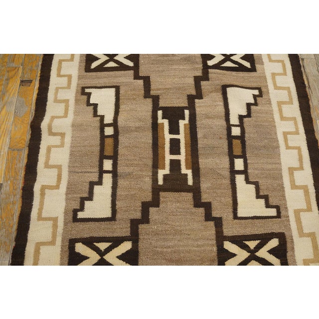 Native American 1930s American Navajo Carpet For Sale - Image 3 of 6
