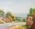 Impressionist Valley Landscape Painting by Simon Michael For Sale - Image 4 of 4