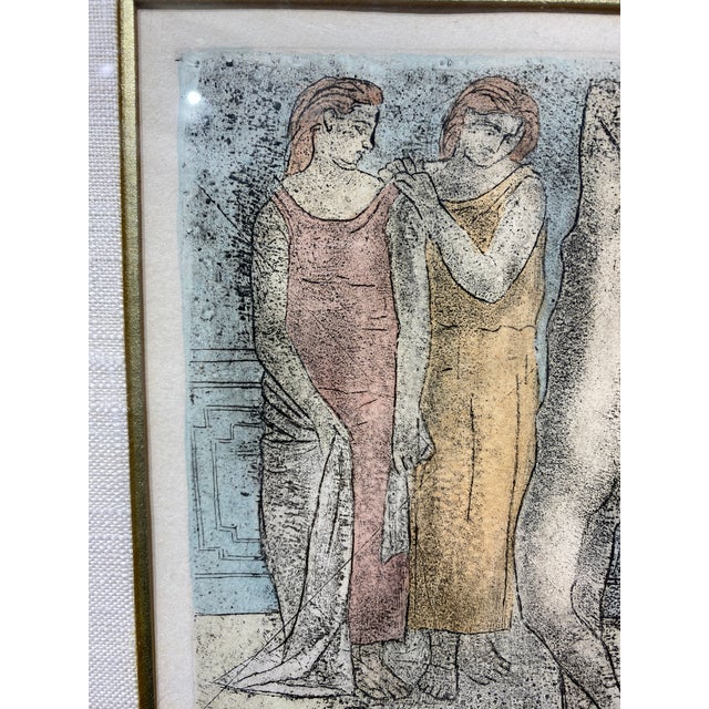 Neoclassical Pablo Picasso "Groupe De Trois Femmes" (The Three Graces) Limited Edition Etching For Sale - Image 3 of 10