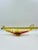 Mid 20th Century Ruby & Gold Murano Art Glass "Gondola" Sculptures - Set of 2 For Sale - Image 9 of 13