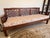 1950s Authentic Chinese Ming Style Hand Carved Rosewood Bench Sofa For Sale - Image 9 of 10