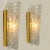 Wave Glass & Brass Wall Light from Glashütte Limburg, 1960s For Sale - Image 4 of 10