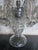 Pair of Vintage Crystal Girandoles/Chandelier Lamps For Sale - Image 11 of 12