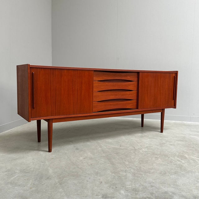 Vintage Scandinavian Teak Sideboard, 1960s For Sale - Image 16 of 16