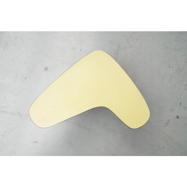 First edition G1 Boomerang nesting table designed by Willy Van der Meeren for Tubax in Belgium in 1953. The design belongs...