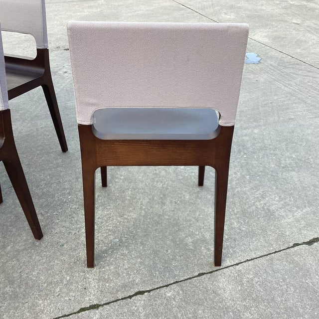 Contemporary Ligne Roset Modern Dining Chairs/ Set of 6 For Sale - Image 4 of 9