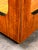 1960s Lane MCM Narrow Wood Open Display Case/Etagere W/Adjustable Smoked Glass Shelves For Sale - Image 10 of 12