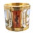 19th Century French Paris Porcelain Cup and Saucer with Pastoral Landscapes and Martial Emblems, 1820, Set of 2 For Sale - Image 5 of 10