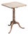 Antique English Oak Tilt-Top Table in Square Shape, 19th Century For Sale