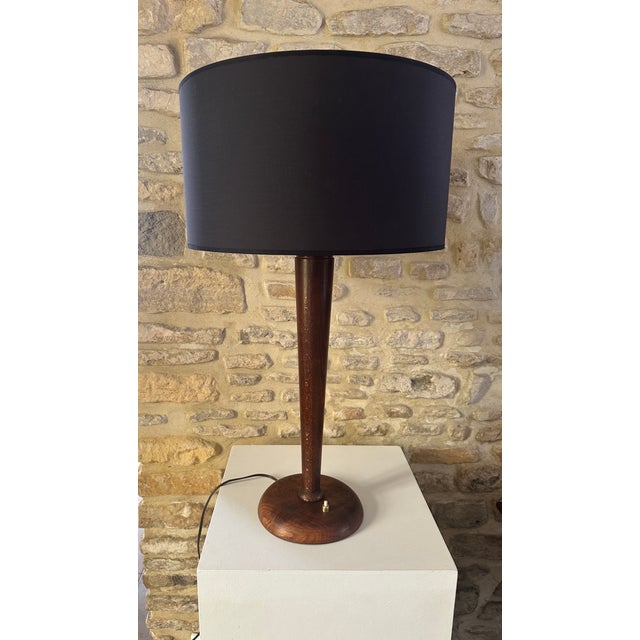 Art Deco Shell Lamp, 1940s For Sale - Image 11 of 17