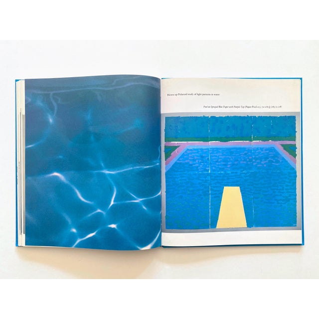 David Hockney David Hockney Vintage 1980 First Edition " Paper Pools " Lithograph Print Hardcover Art Book For Sale - Image 4 of 13