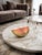 Offering a vintage hand carved Italian Alabaster watermelon fruit circa 1950s, Signed. This colorful hand carved...
