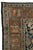 Folk Art Doris Leslie Blau Vintage Striped White And Navy Blue Hand-Knotted Wool Rug For Sale - Image 3 of 14
