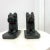 **Vintage Carved Wooden Dog Bookends - Pair** Add a touch of vintage charm to your home or office with this unique pair of...