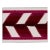 Schumacher Chevron Strie Velvet Tape in Garnet For Sale