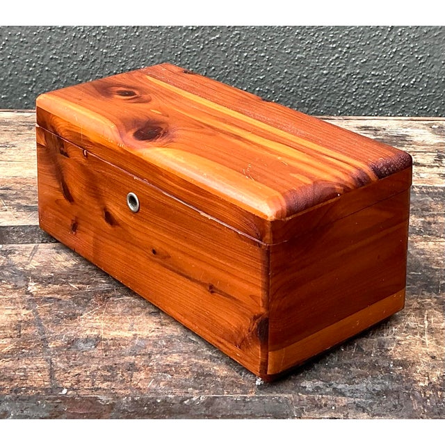 Vintage Lane Cedar Box For Sale - Image 12 of 12