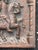 Brown Early 20th C. Heavy Cast Resin Bas Relief Plaque - Templar Knight on Horseback For Sale - Image 8 of 8