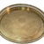 Mid-Century Large Brass Pierced Gallery Serving Tray For Sale - Image 10 of 11