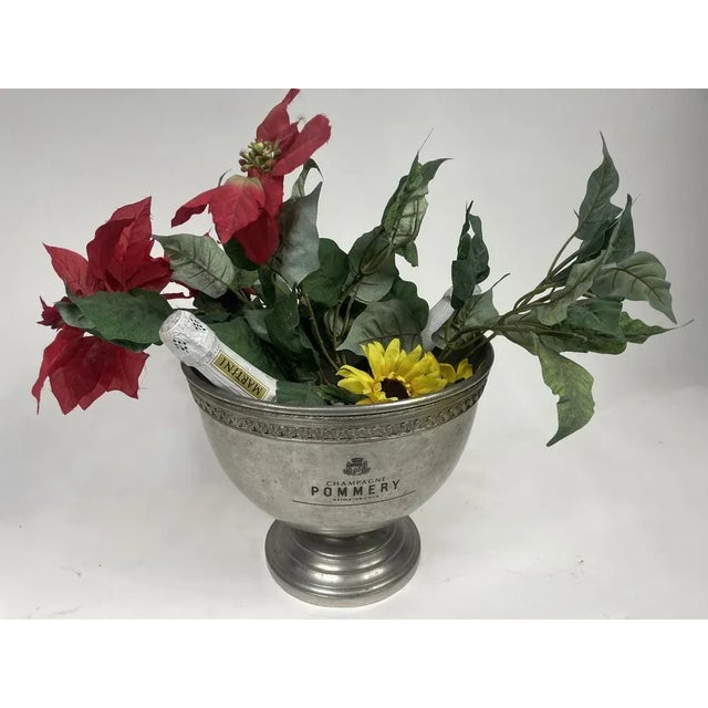 Vintage Art Deco French Pommery Champagne Bucket, 1930s For Sale - Image 10 of 11