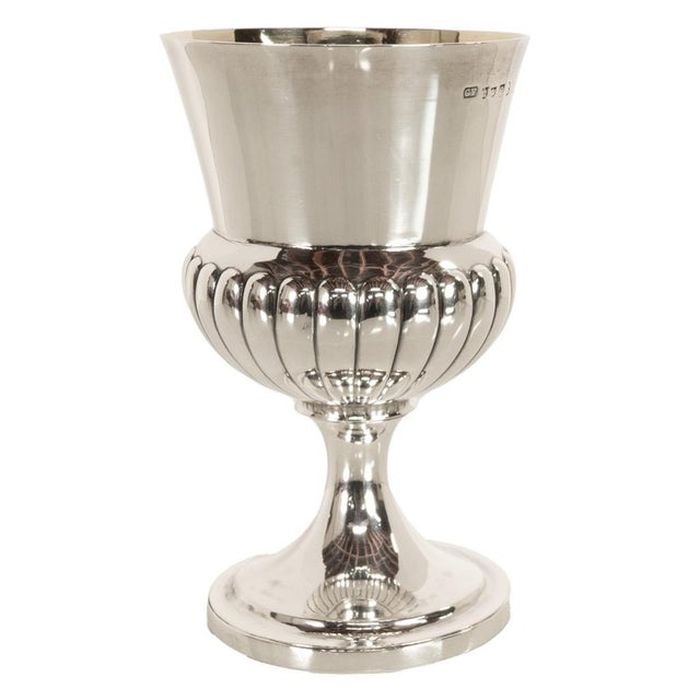 Early 19th Century Antique Scottish Sterling Silver Georgian Goblet George Fenwick Edinburgh 1810 For Sale - Image 5 of 13