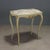 Antique Coffee Table in Lacquered Wood with Marble Top, Italy, 20th Century For Sale - Image 10 of 10